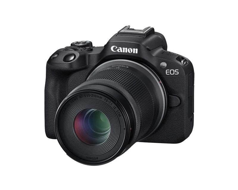 Canon EOS R50 Mirrorless RF-S18-45mm F4.5-6.3 is STM Lens Kit, 24.2 MP
