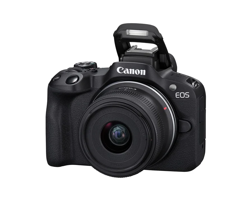 Canon EOS R50 Mirrorless RF-S18-45mm F4.5-6.3 is STM Lens Kit, 24.2 MP