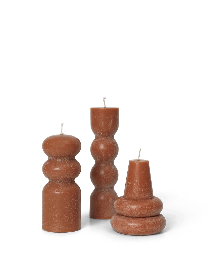KERZEN TORNO 3-ER SET