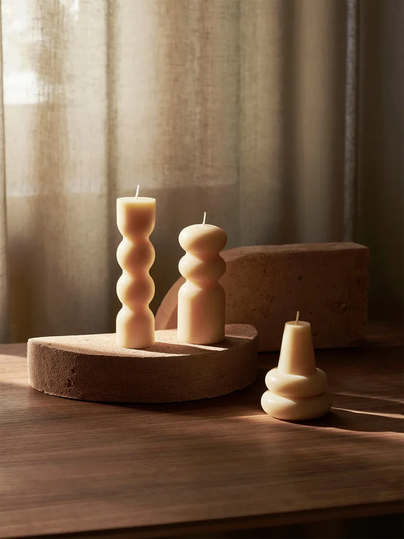 KERZEN TORNO 3-ER SET