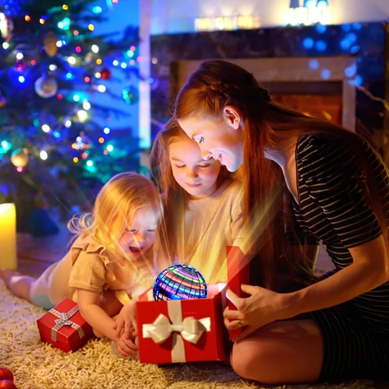 Flying Orb Ball (Blue, 2024 Upgraded) with Dazzling Lights