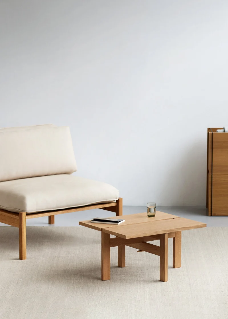 MOEBE - Coffee Table Oak - 60cm