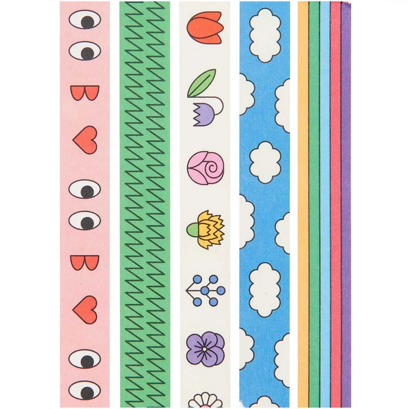 PAPER TAPE SET EYE CANDY - 5 PCS