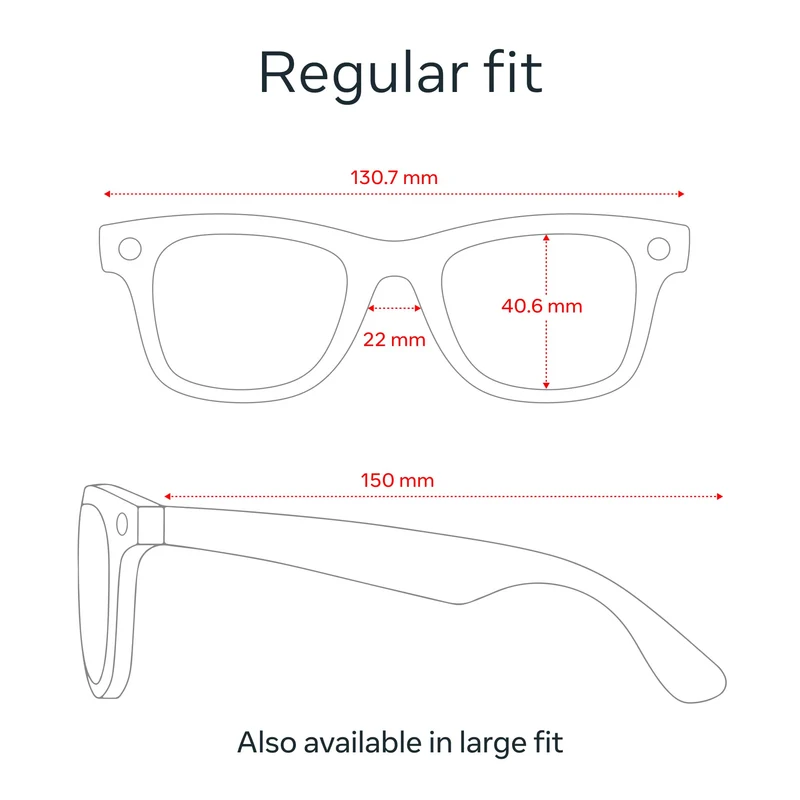 Ray-Ban Meta Glasses, Wayfarer