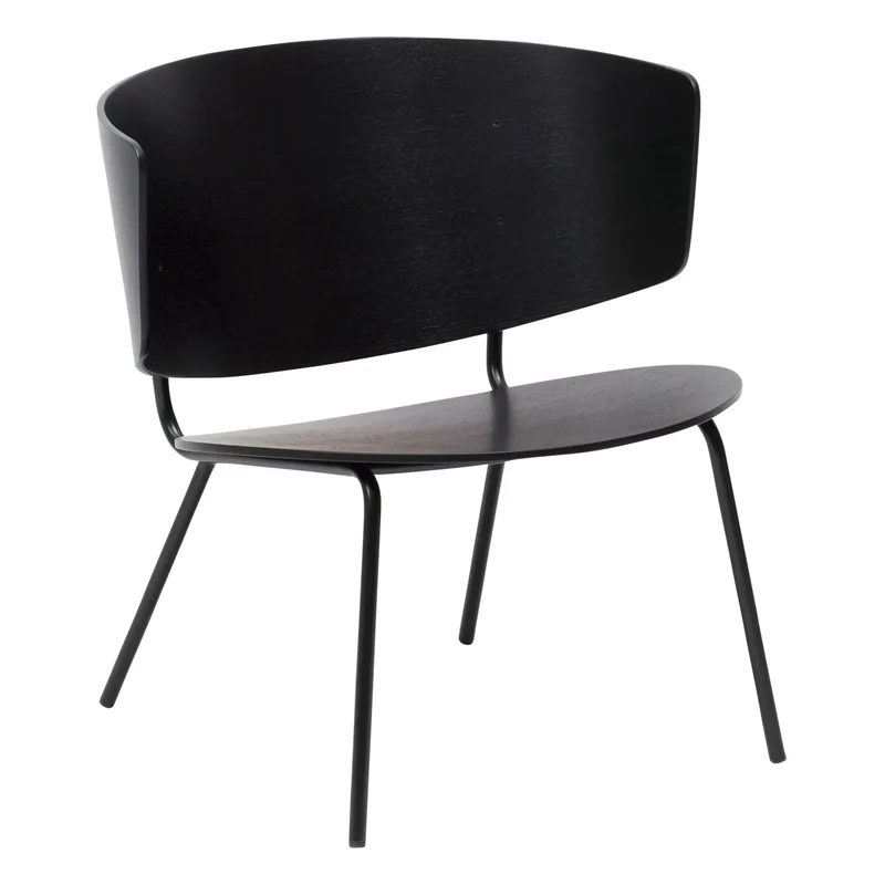Ferm Living - Herman Ahşap ve Metal Sandalye | Siyah