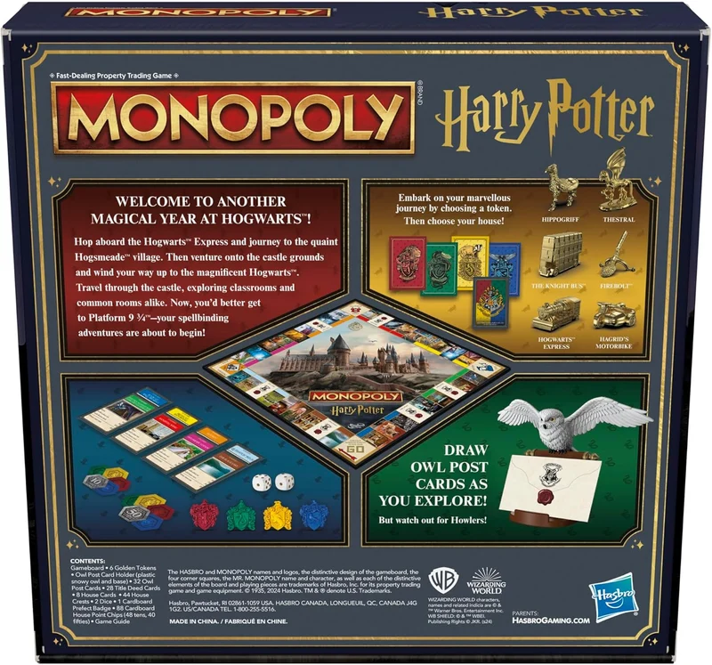 Monopoly Harry Potter Edition Board Game