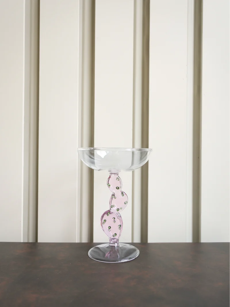 CHAMPAGNERGLAS KAKTUS