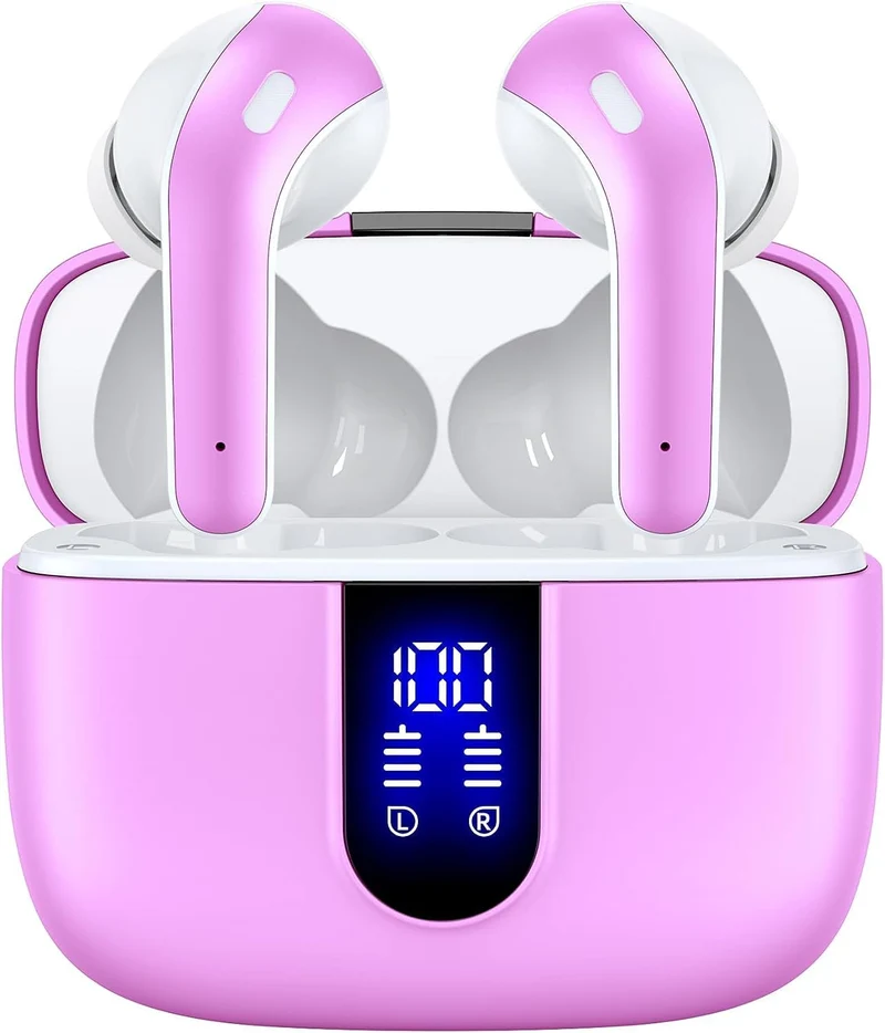 TAGRY Bluetooth Headphones True Wireless Earbuds 60H Playback