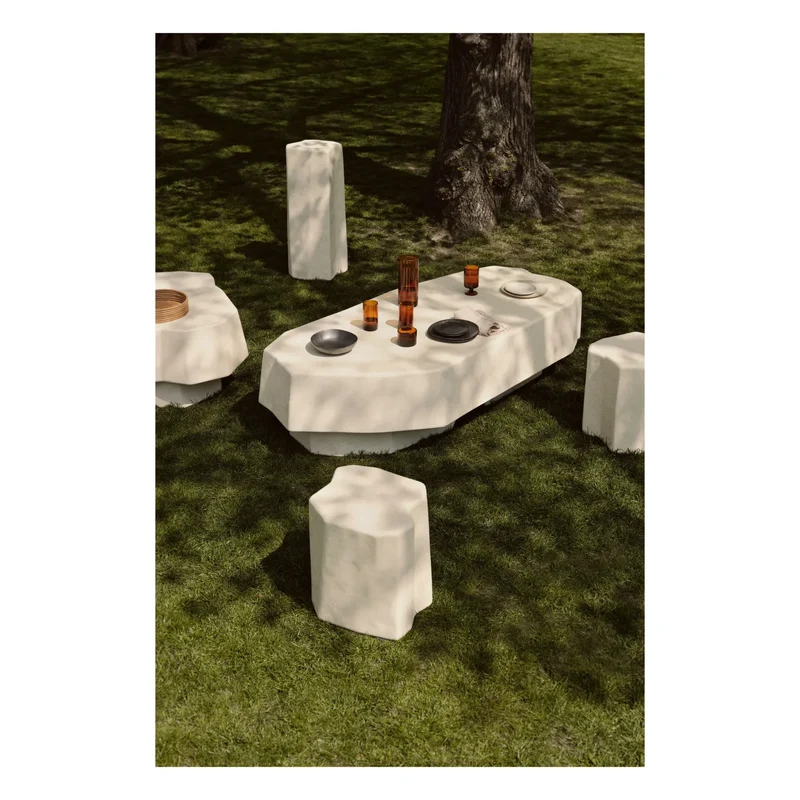 Ferm Living - Staffa Orta Sehpa | Krem