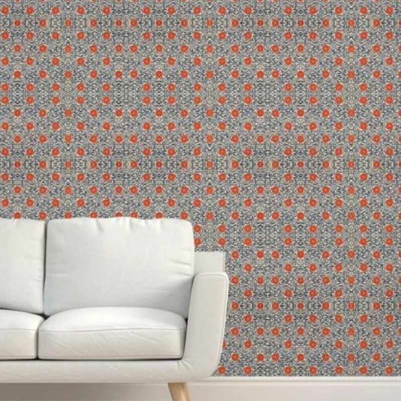 Accent Wall Ideas, Floral Wallpaper, Wall Covering, Floral Wall Mural,