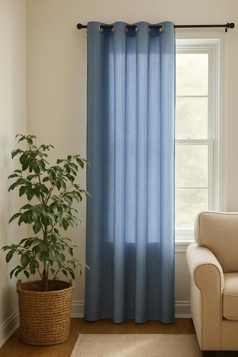 Blue Costal Drapes for Windows