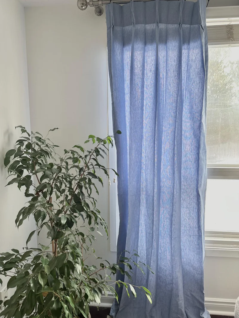 Blue Costal Drapes for Windows