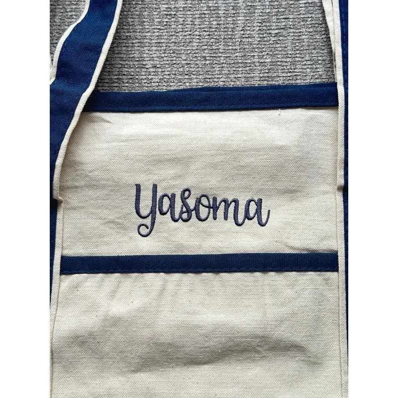 Personalized Name Beach bag Reusable Tote Bags with Pockets, Personalized Travel Bags for Girls Weekend Gifts, Wedding, Bridesmaid Gifts
