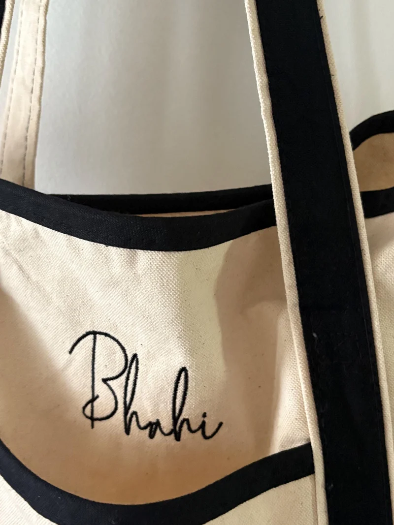 Personalized Beach Tote Eco-Friendly Work or Gym Bag