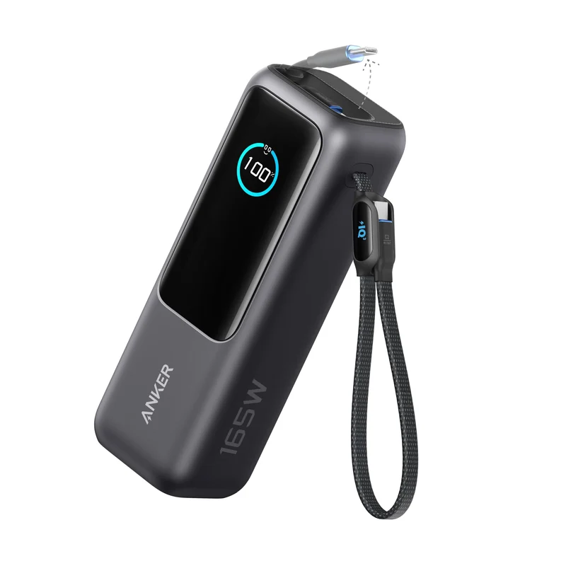 Anker Laptop Power Bank, 25,000mAh with Triple 100W USB-C