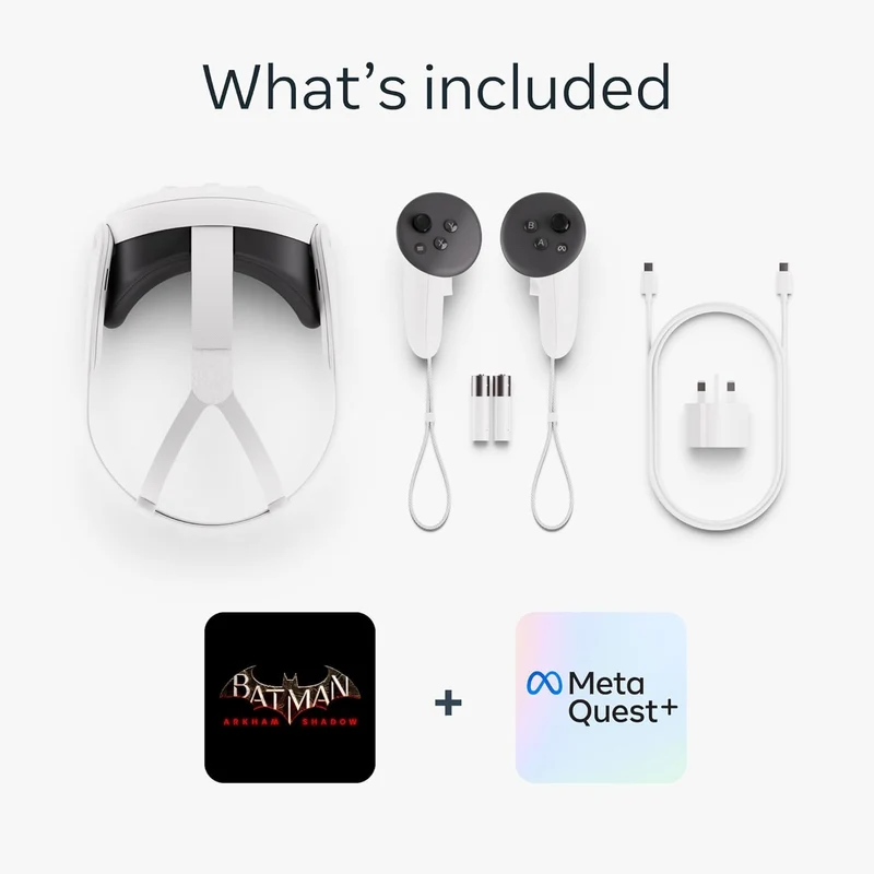 Meta Quest 3S 128GB — Get Batman: Arkham Shadow and a 3-Month Trial of Meta Quest