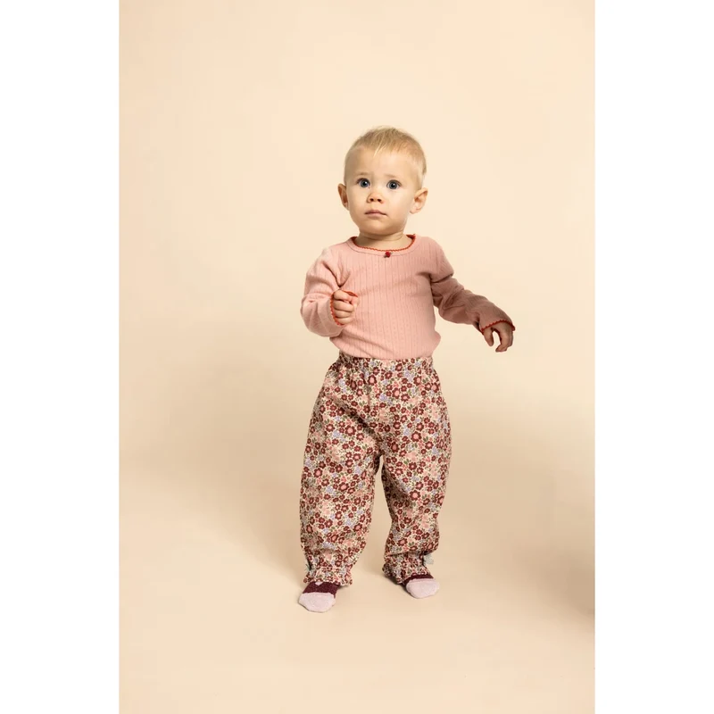 LIVA LONG SLEEVE BODY - WARM PINK