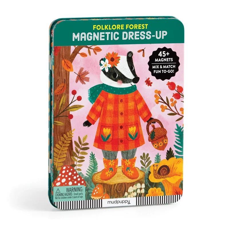 FOLKLORE FOREST MAGNETIC DRESS UP SET GAME(4 YEARS+)