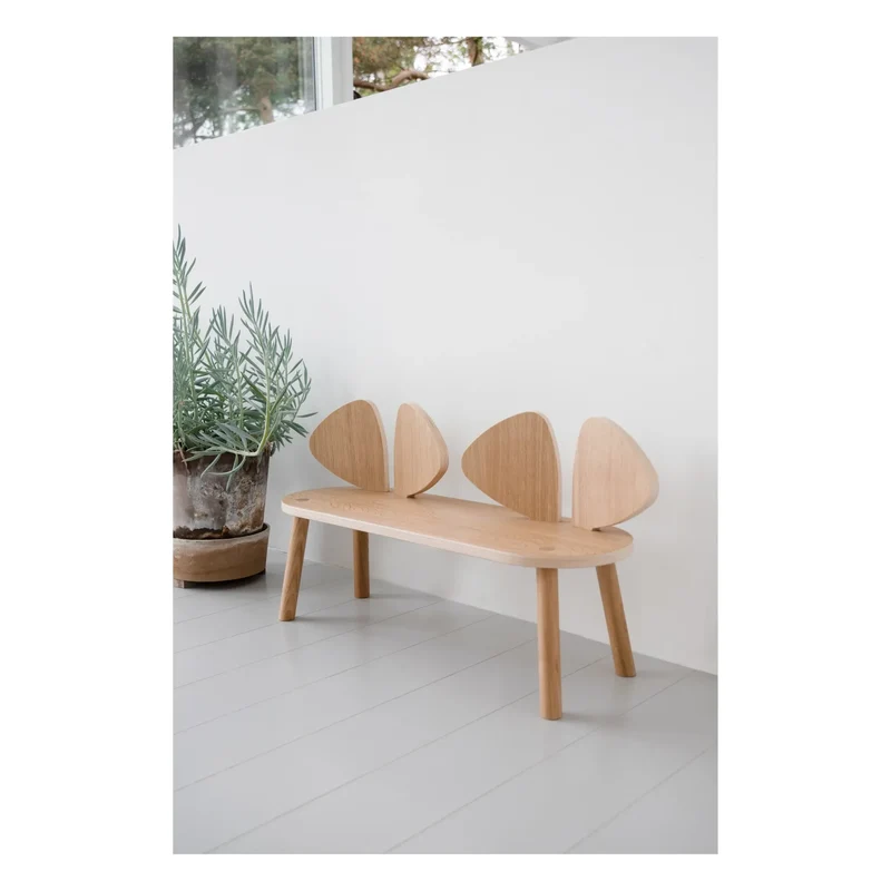 Nofred - Meşe Mouse Bench | Meşe