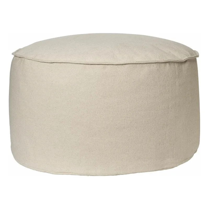 Ferm Living - Pouf Aun | Krem