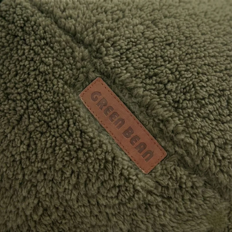 Kindersitzsack aus Teddystoff