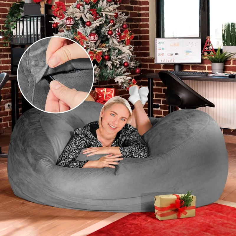 Jumbo Max Sitzsack – XXL Komfort für dein Zuhause - 7ft