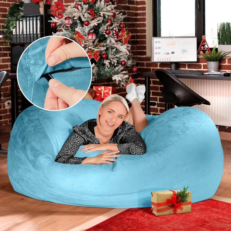Jumbo Max Sitzsack – XXL Komfort für dein Zuhause - 7ft