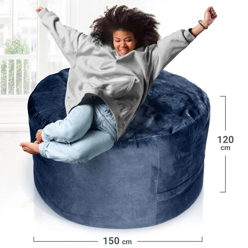Jumbo Max Sitzsack – XXL Komfort für dein Zuhause - 7ft