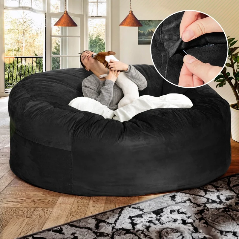 Jumbo Max Sitzsack – XXL Komfort für dein Zuhause - 7ft