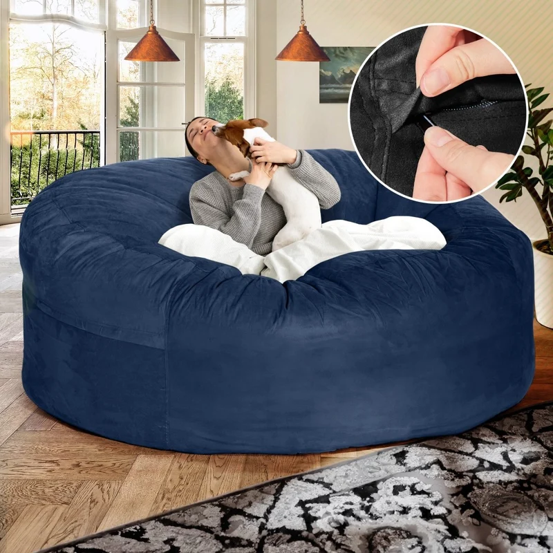 Jumbo Max Sitzsack – XXL Komfort für dein Zuhause - 7ft