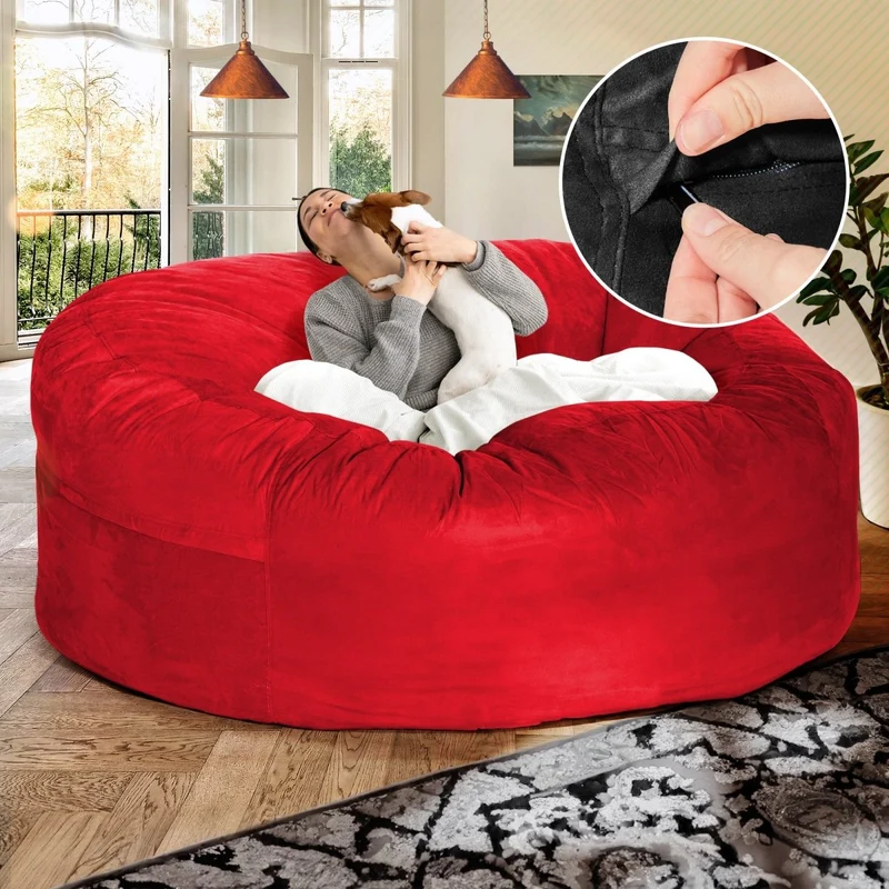 Jumbo Max Sitzsack – XXL Komfort für dein Zuhause - 7ft