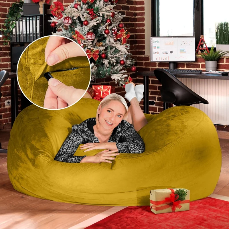 Jumbo Max Sitzsack – XXL Komfort für dein Zuhause - 5ft