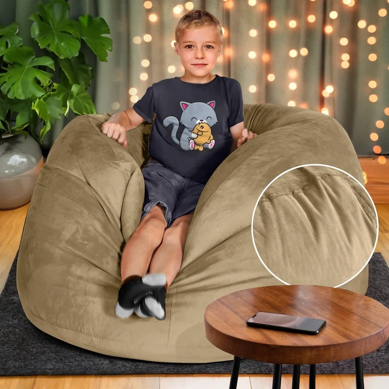 Jumbo Max Sitzsack – XXL Komfort für dein Zuhause - 4ft