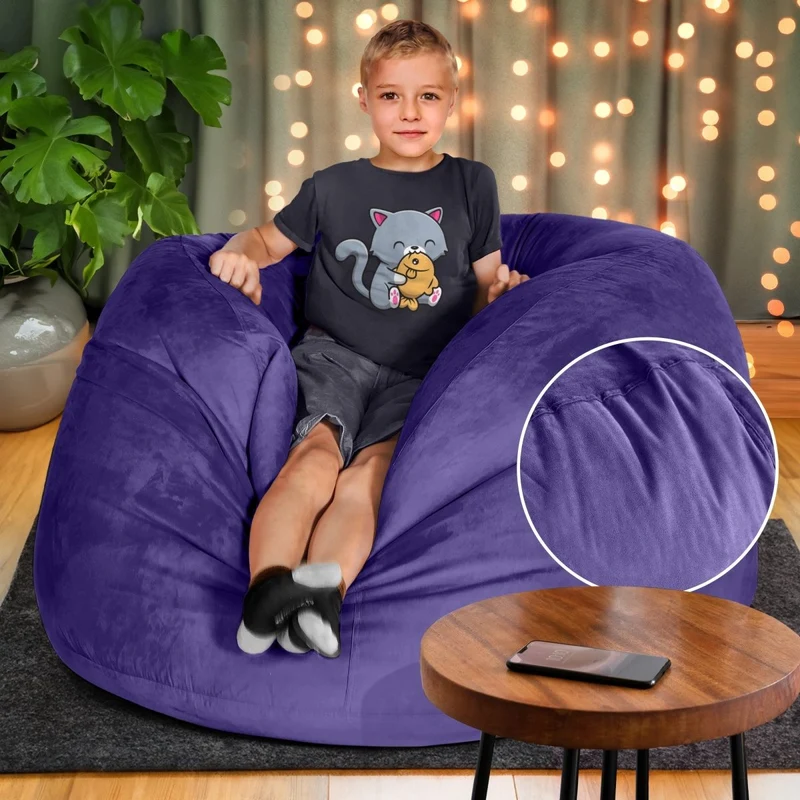 Jumbo Max Sitzsack – XXL Komfort für dein Zuhause - 4ft