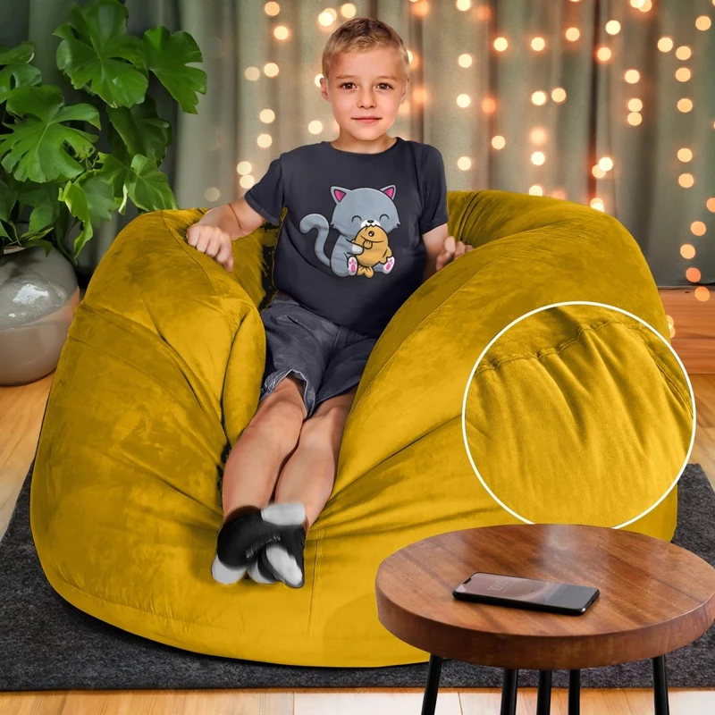 Jumbo Max Sitzsack – XXL Komfort für dein Zuhause - 4ft