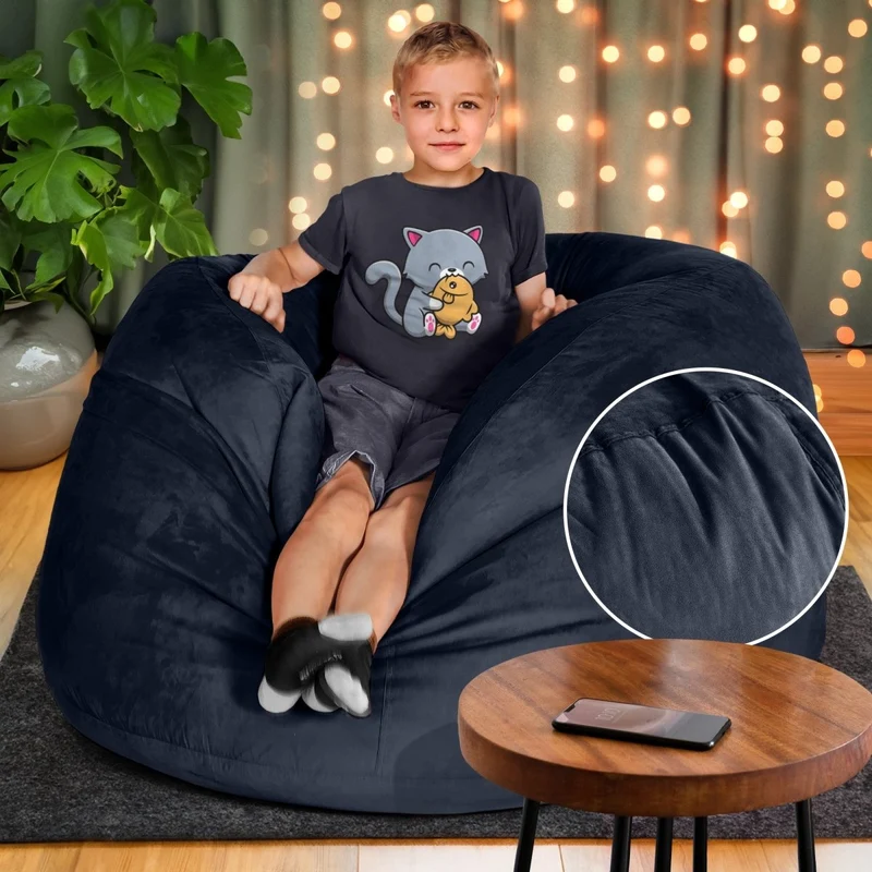 Jumbo Max Sitzsack – XXL Komfort für dein Zuhause - 4ft