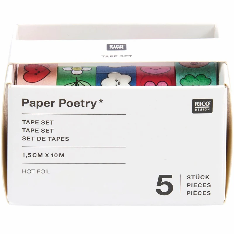 PAPER TAPE SET CHINGU - 5 PCS