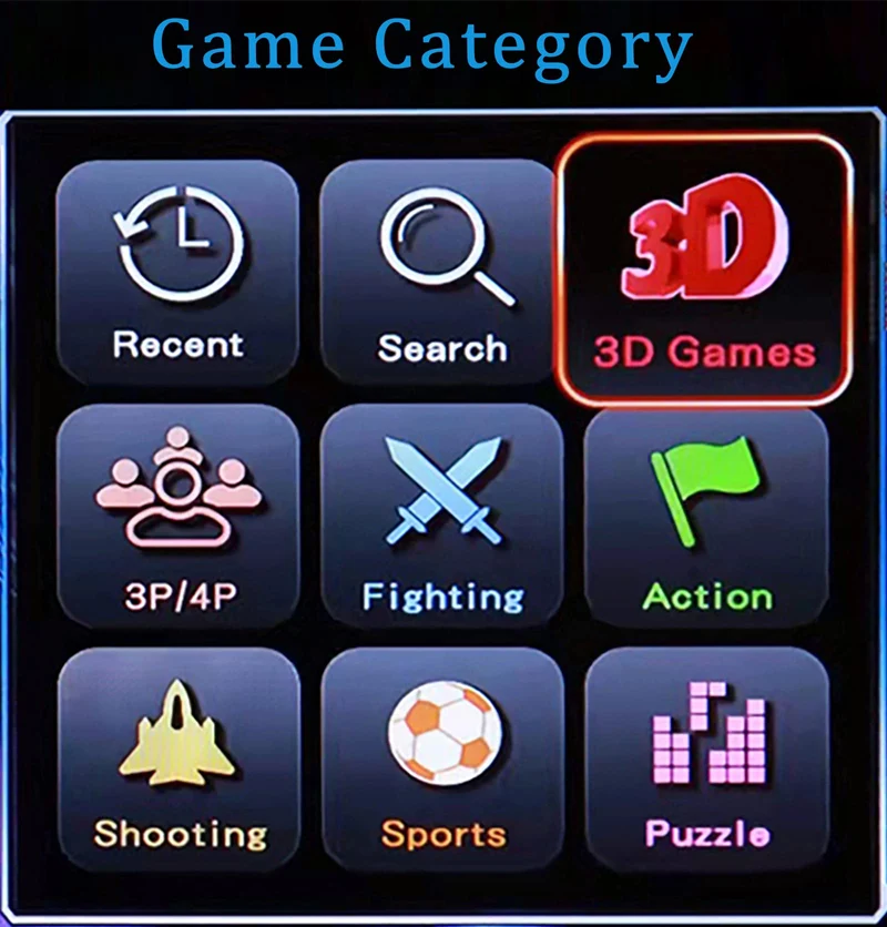RegiisJoy [30000 Games in 1] Pandora's Box 70S Arcade Game Console