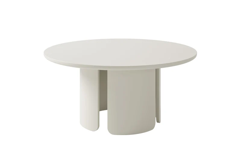 Couchtisch MOLDE 01, Echtholzfurnier Eichefarbig Bianco, Eichefarbig Tobacco oder seidengrau