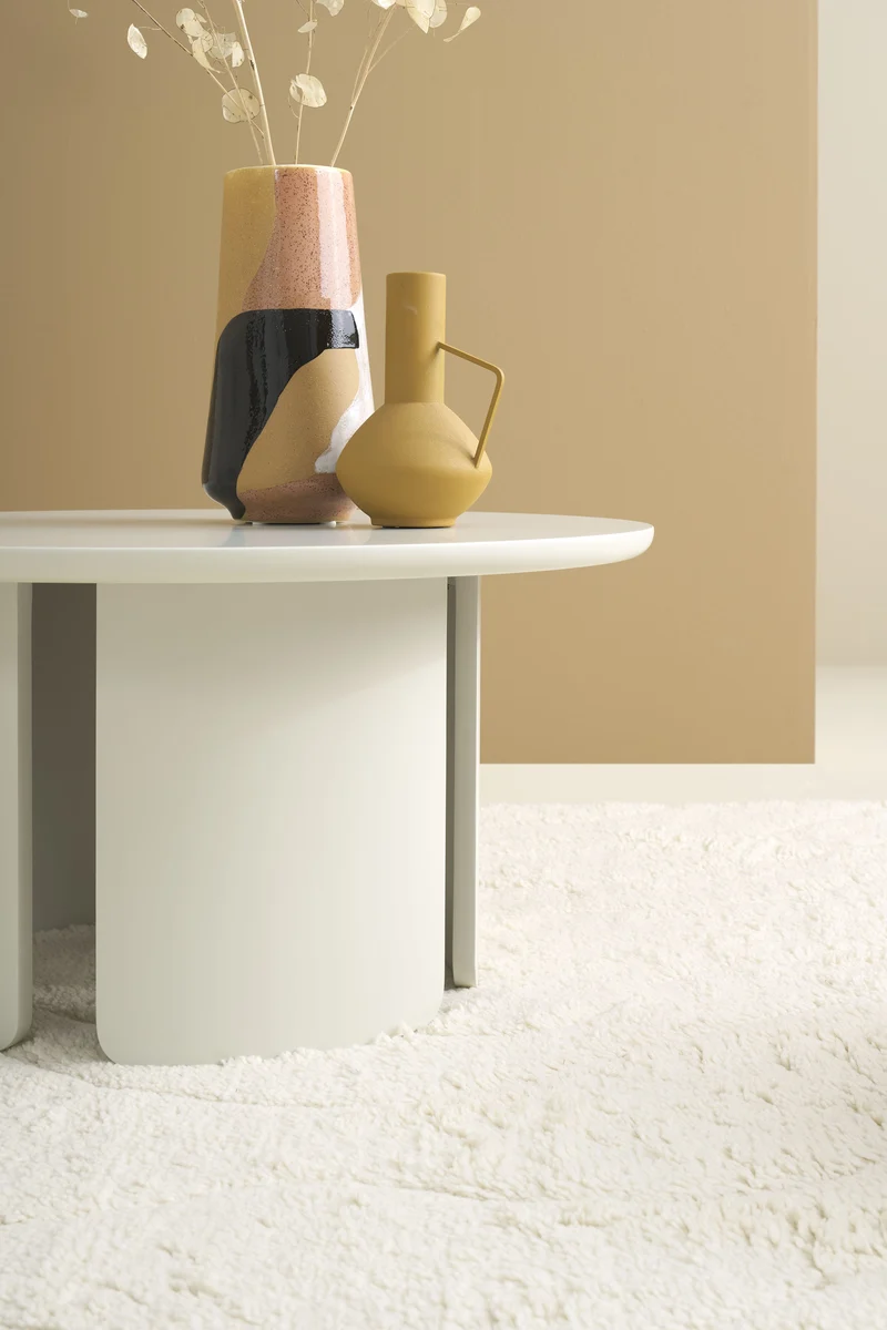 Couchtisch MOLDE 01, Echtholzfurnier Eichefarbig Bianco, Eichefarbig Tobacco oder seidengrau