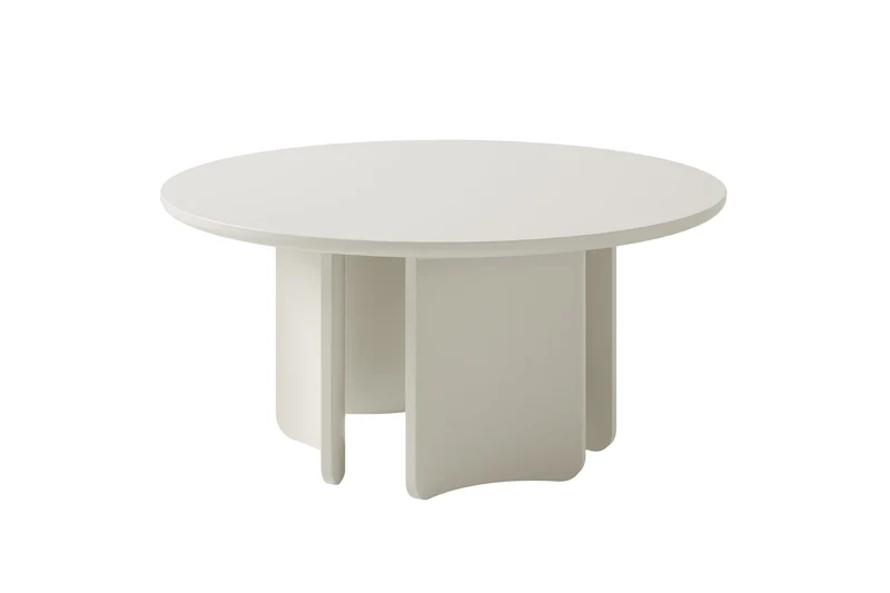 Couchtisch MOLDE 01, Echtholzfurnier Eichefarbig Bianco, Eichefarbig Tobacco oder seidengrau