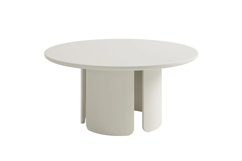 Couchtisch MOLDE 01, Echtholzfurnier Eichefarbig Bianco, Eichefarbig Tobacco oder seidengrau