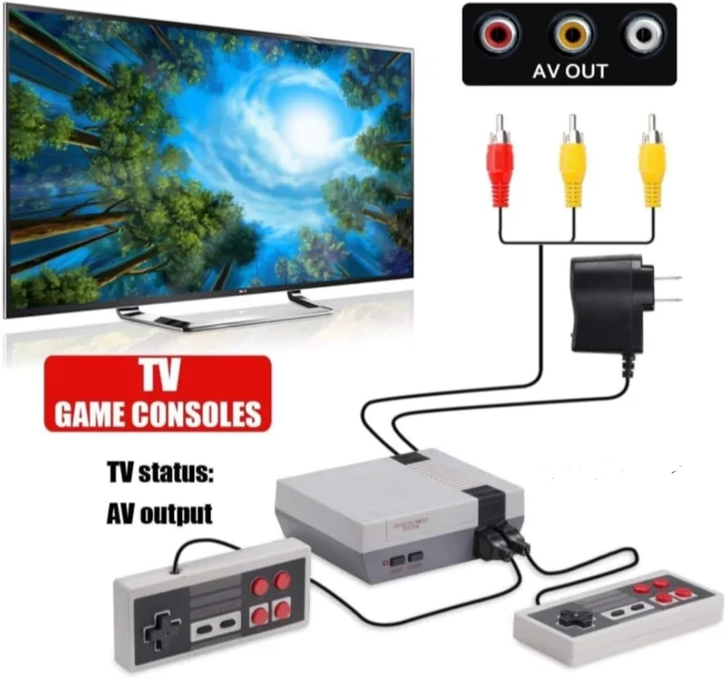 Retro AV Classic Mini Video Game Consoles