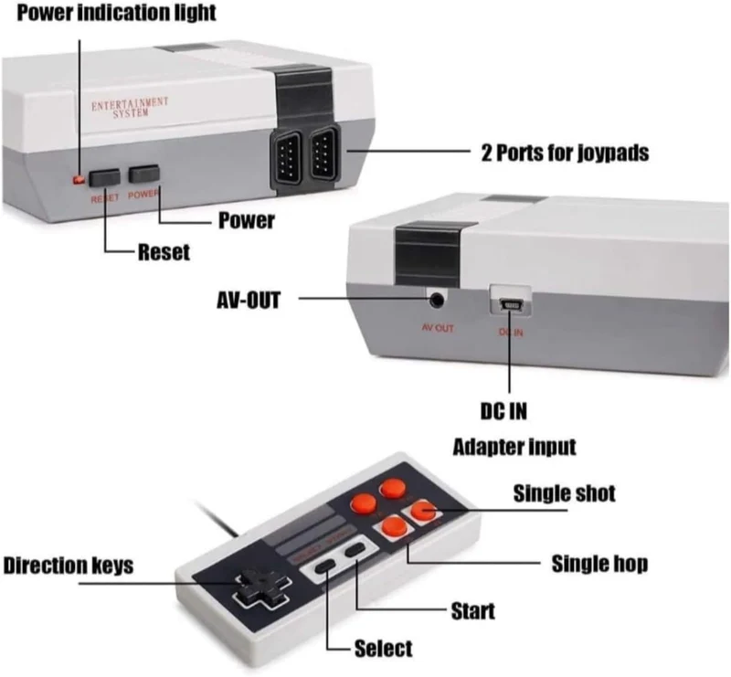 Retro AV Classic Mini Video Game Consoles