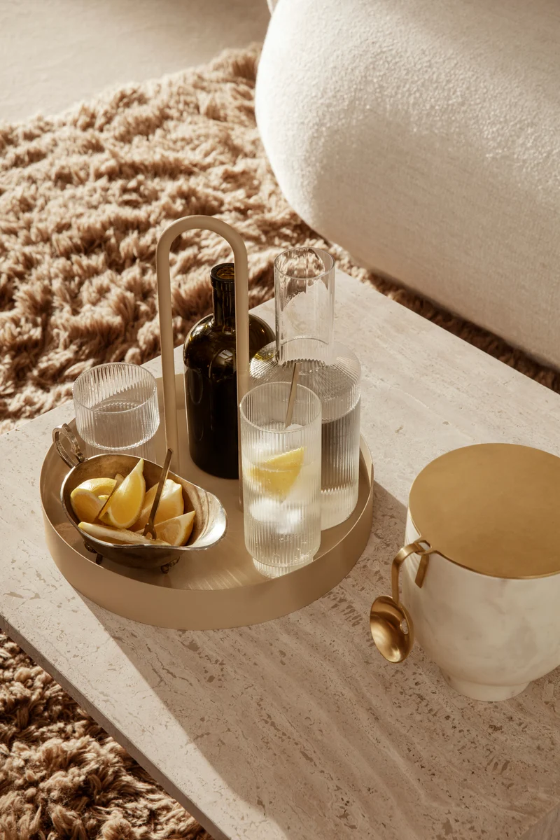 LONGDRINKGLAS RIPPLE 4ER SET
