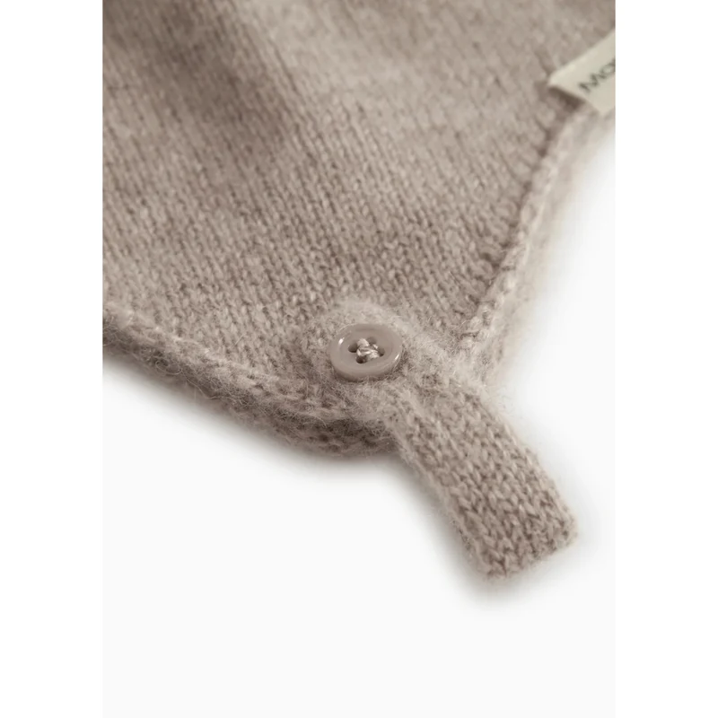 ALY CASHMERE BABY HAT - ALPACA MELANGE