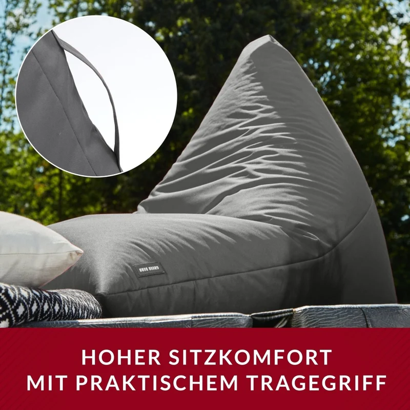 Triangel Sitzsack in PVC