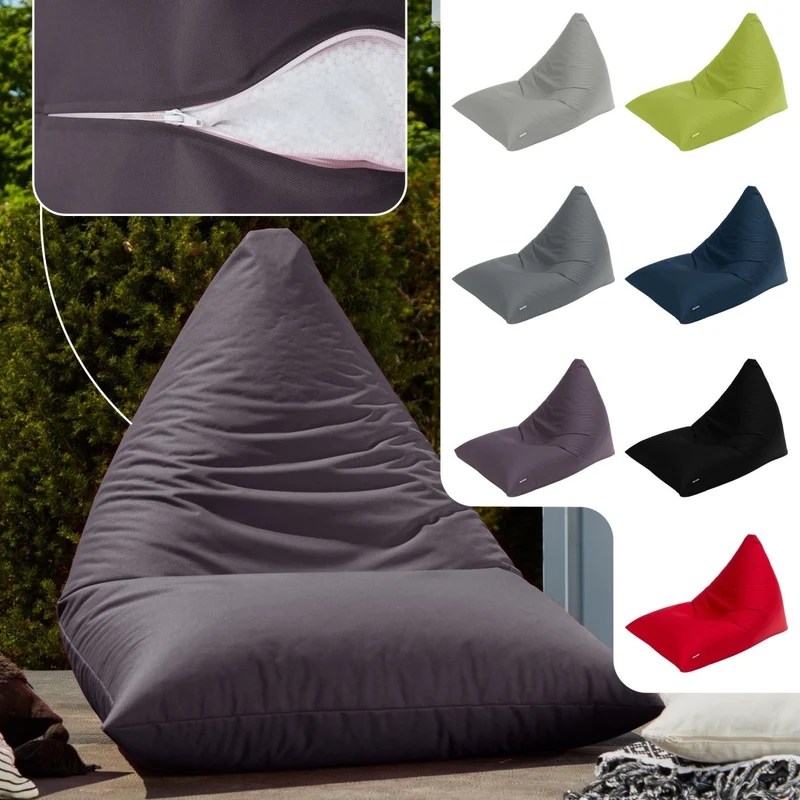 Triangel Sitzsack in PVC