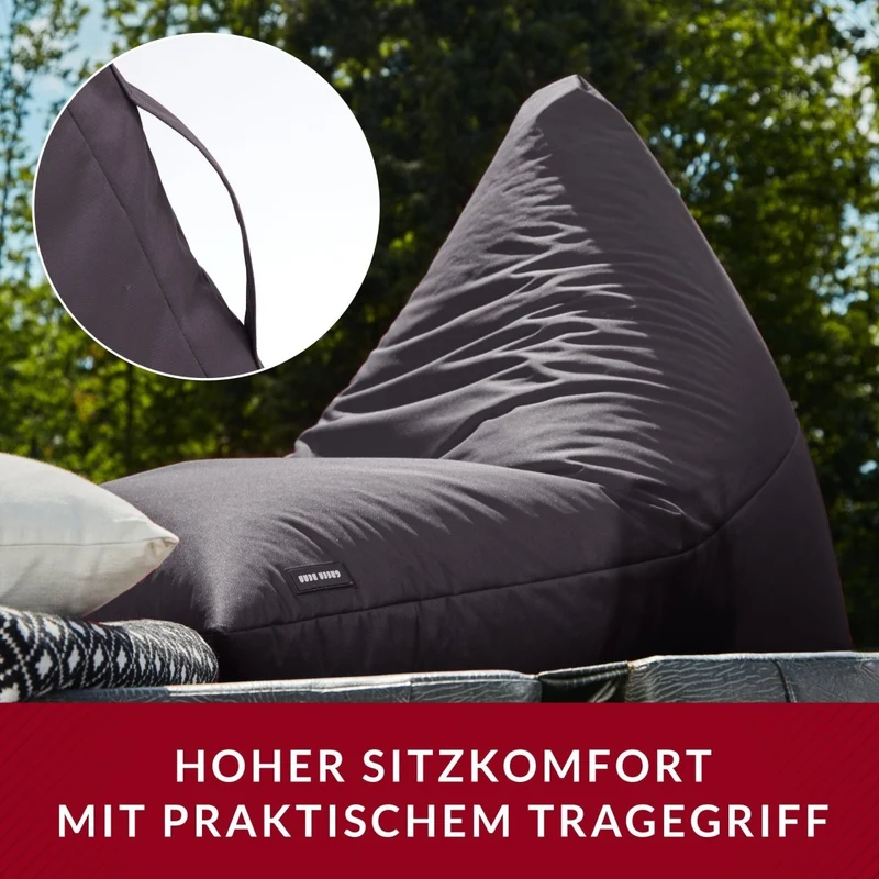 Triangel Sitzsack in PVC