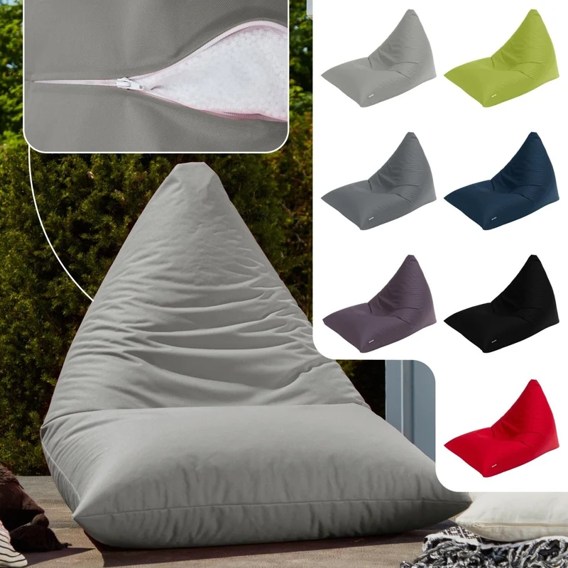 Triangel Sitzsack in PVC